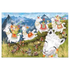 Leaping Llamas Puzzle 36 pcs