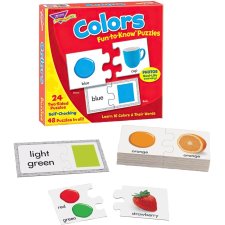 TREND& Fun-to Know&reg; Colours Puzzles