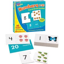 TREND Fun-to Know Numbers 1-20 Puzzles
