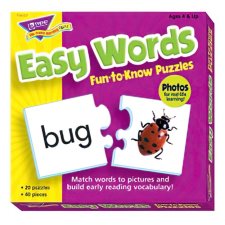 TREND Fun-to-Know Puzzles Easy Words