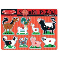 Melissa & Doug Farm Sound Puzzle