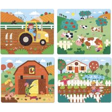 Vilac Farm Puzzle Set