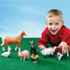 Learning Resources Jumbo Farm Animals