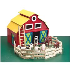 Constructive Playthings Big Wooden Barn