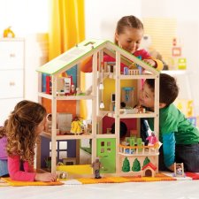 Hape All Season Furnished Dollhouse