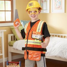 Melissa & Doug Construction Worker Role Play Costume Set