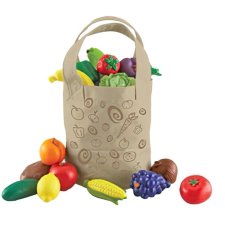 Learning Resources New Sprouts Fresh Picked Fruit & Veggie Tote