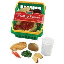 Learning Resources Pretend & Play Healthy Dinner Play Food Set