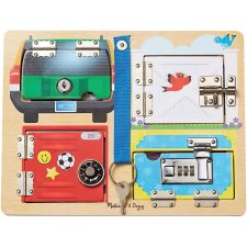 Melissa & Doug Lock & Latch Board