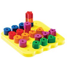 Learning Resources Stacking Shapes Pegboard