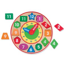 Melissa & Doug Shape Sorting Clock