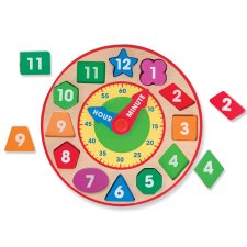 Melissa & Doug Shape Sorting Clock