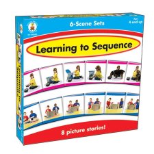 Carson-Dellosa Learning to Sequence 6 Scene Set