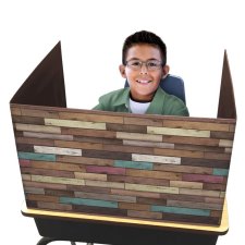 Reclaimed Wood Privacy Screen,?22" w x 16" h x 14" d.