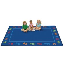 Carpets for Kids KIDSValuePLUS Alphabet Value Rug 6' x 9' Rectangle