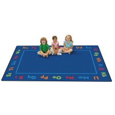 Carpets for Kids KIDSValuePLUS Alphabet Value Rug 6' x 9' Rectangle