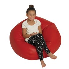 The Children's Factory Cuddle-Ups Bead-Filled Bean Bag 35" Red