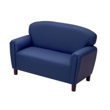 Brand New World? Enviro-Child Preschool Sofa Deep Blue 12"