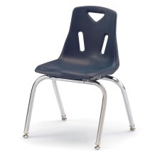 Berries Stacking Chair 16" Navy