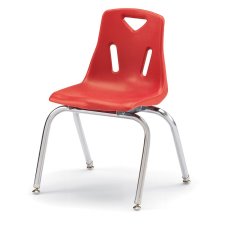 Berries Stacking Chair 16" Red