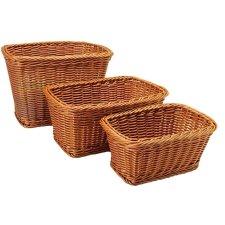 Cre8tive Minds Plastic Woven Baskets