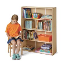 Young Time® Standard Adjustable Shelf Bookcase 47.5x36.5x12
