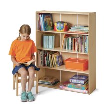 Young Time Standard Adjustable Shelf Bookcase 47.5"x36.5"x12"