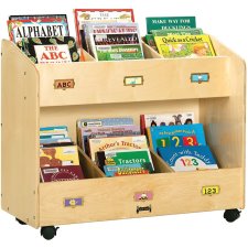 Jonti-Craft Mobile 6-Section Book Organizer