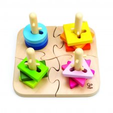Creative Wooden Peg Puzzle