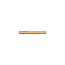 Westcott 30 cm Wood Ruler w/plain edge