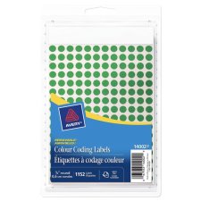 Avery Colour Coding Labels, Green
