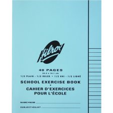 Exercise Book, 80 PG Assorted colours,20 per package