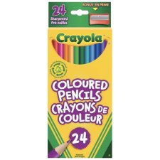 Crayola Coloured Pencils, Set of 24