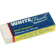 Dixon Medium Vinyl White Pearl Eraser