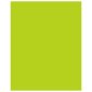 Neon Coated Poster Board, Neon Lime, 22" x 28, 25/pkg