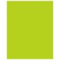 Neon Coated Poster Board, Neon Lime, 22" x 28, 25/pkg