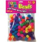 Pepperell Crafts Pom Pom Beads 1/2