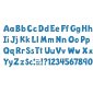 TREND Ready Letters 4" Playful Combo Pack Blue