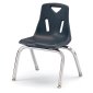 Berries Stacking Chair 12" Navy