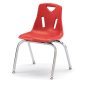 Berries Stacking Chair 16" Red