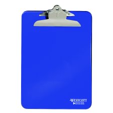 Westcott Antimicrobial Clipboard, Letter Size, Blue 