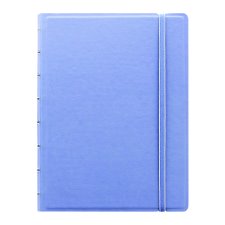 Filofax A5 Notebook, 8-1/4" x 5-3/4", Vista Blue