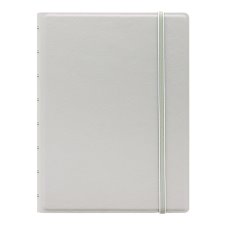 Filofax A5 Notebook, 8-1/4" x 5-3/4", Stone