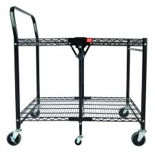 Bostitch® Stowaway™ Large Folding Cart, Black