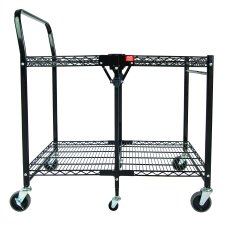 Bostitch® Stowaway Large Folding Cart, Black