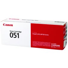 Canon 051 Toner Cartridge, Black (2168C001)