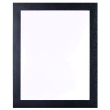 Deflecto® Self Adhesive Sign Holder, 8-1/2" x 11", Black