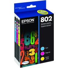 Epson 803 Injet Cartridge, CMY Combo Pack, 3/pkg