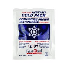 First Aid Central® Instant Cold Pack, 4" x 5"