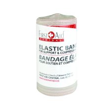 First Aid Central Elastic Wrap Bandage, 3" x 15'